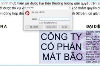 Hướng dẫn ký chữ ký số vào file hợp đồng, bản khai với phần mềm Foxit Reader